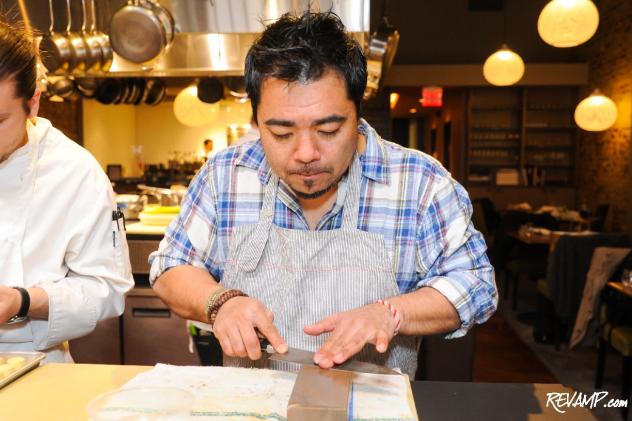 Chef Katsuya Fukushima closed out the Rogue Sessions culinary series.
